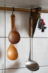 vintage kitchen utensils
