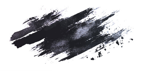 Ink splashes stencil very detailed collection. High quality manually traced. Retro grunge banners set	