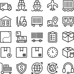 business and finance icons