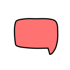 Naklejka premium speech bubble icon