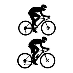 Obraz premium TRAIL BIKING VECTOR