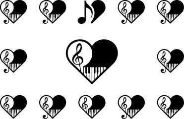 Rock and Roll Music Vector Graphics Bundle