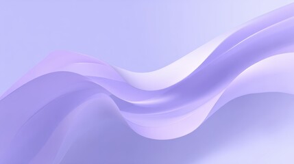 Fototapeta premium A smooth purple wave design that creates a sense of calm and elegance, perfect for backgrounds or creative projects.