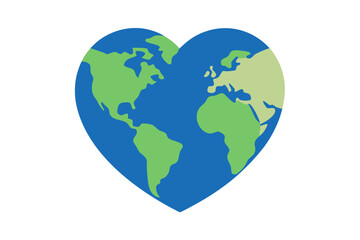 heart shaped earth