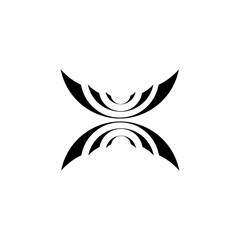 Unique Abstract Icon with Gradient Design