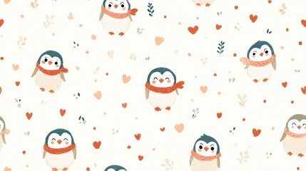 baby penguin with heart Fresh healthy food ingredients on wooden table a baby penguin giving a heart ิblur background, blur tiles wallpaper