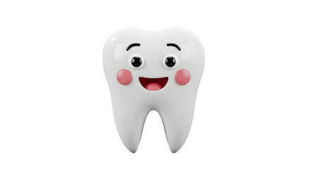 tooth isolated on white