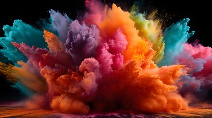 Vibrant Color Explosion: Perfect for Creative Projects & Designs