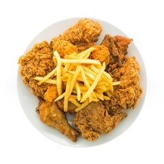 Crispy Fried Chicken with Golden Crunch