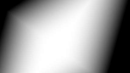 A glowing white light flare Photoshop overlay effect. A realistic, bright light ray soft gradient on a transparent background high-quality effect, photo and videos for editors. luminous shine, PNG.