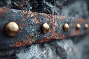 ironclad close-up evokes steadfast resilience and poignant weathered dignity