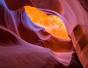 Obraz premium Colorful sandstone canyon (1)
