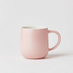 Pink Mug Mockup Minimalist Coffee Tea