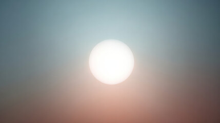 Dreamy Starry Sky and Moonlit Night with Gradient Sky Scenery