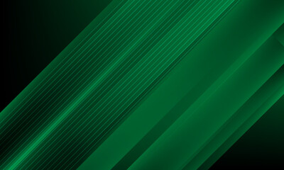 Background black and green dark are light with the gradient is the Surface with templates metal texture soft lines tech gradient abstract diagonal background silver black sleek with gray.