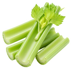 Celery Stalks: Fresh Vegetable, Healthy Eating, Green Produce, Culinary Ingredient