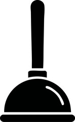 Plunger Icon Vector Illustration