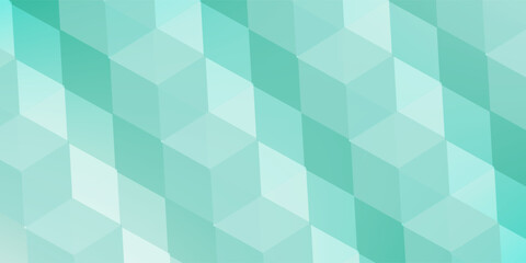 Mint green hexagon pattern background looks like honeycomb vector illustration modern graphic lighting effect.