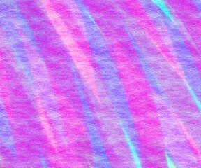 Diagonal abstract stripes in pink and cyan with soft dreamy blur and retro grainy overlay. Vibrant glowing aura design with neon style.