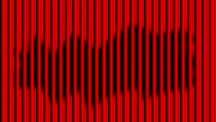 Abstract Background glass effect Red Vertical Stripe Wave Pattern