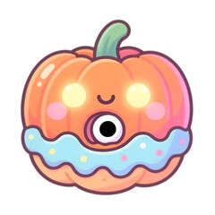 illustration of an pumpkin Helloween 