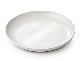 empty white plate
