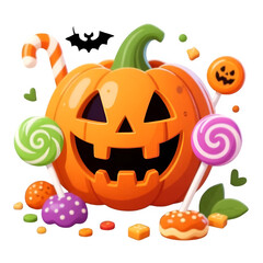 halloween pumpkin set