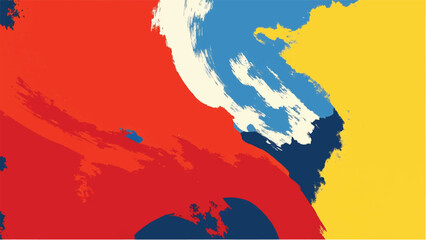 Abstract Multicolor Paint Texture Background. Multicolor Paint Stroke Abstract Pattern. Colorful Background.