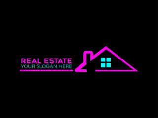 Luxury real estate logo design	