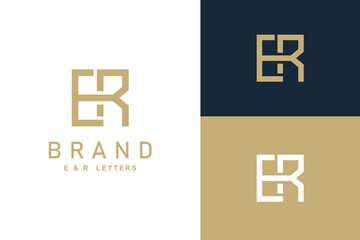 Obraz premium er logo design Vector illustration template