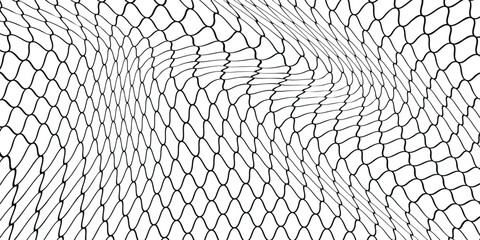 PrintMesh texture for fishing nets. Seamless pattern for sportswear or soccer goal, volleyball net, basketball hoop