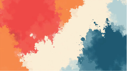 Abstract Multicolor Paint Texture Background. Multicolor Paint Stroke Abstract Pattern. Colorful Background.