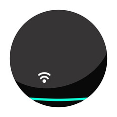 Home Speaker from Internet of Things (IoT) Icons & Illustrations – Smart Devices, Smart Home, Connected Technology