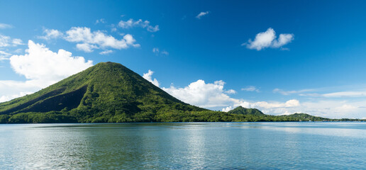 View of Banda Api from Banda Besar
