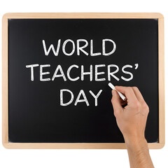 World Teachers' Day: Chalkboard Message