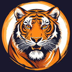 Tiger Logo Design Very Cool
