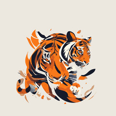 Tiger Logo Design Very Cool