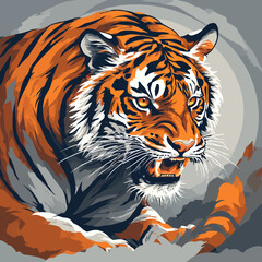 Tiger Logo Design Very Cool