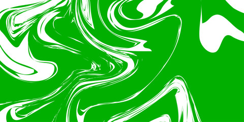 Abstract green floral pattern with a swirling water texture, a beautiful wallpaper design