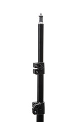 The top of a studio light stand