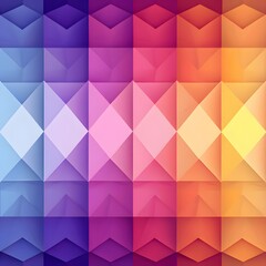 Obraz premium Abstract colorful geometric pattern with gradient effect and folded paper texture design
