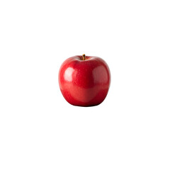 Red Apple: Single Fruit Photography, Vibrant Color, Food Product Shot