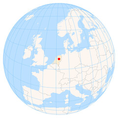 Location Map Zwolle Netherlands 