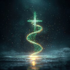 Obraz premium Exploring the Intersection of DNA and Digital Healthcare Innovations to Revolutionize Patient Care Experience and Outcomes