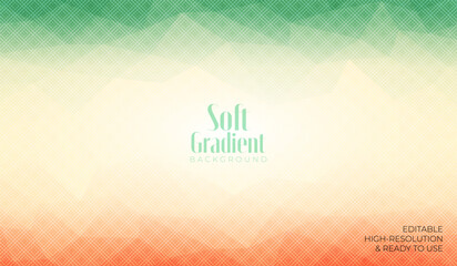 Abstract triangular green red background