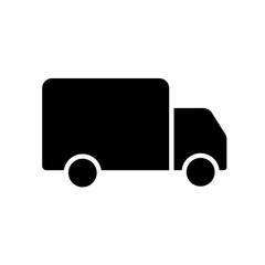 Delivery truck - vector icon