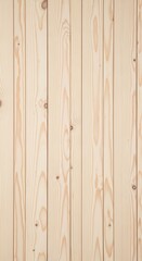 Naklejka premium Seamless Light Wood Planks Texture: Vertical Grain, Natural Beige Tones, High-Resolution Background