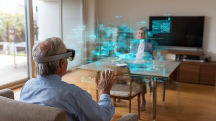 Financial Advisor Using Augmented Reality Technology for Consultations