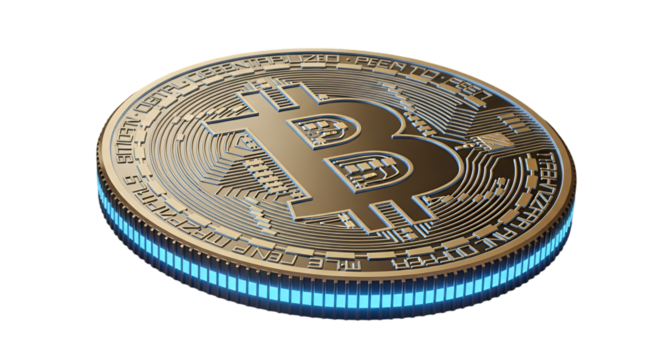 Stacked Bitcoin Coins Representing Digital Wealth and Investment