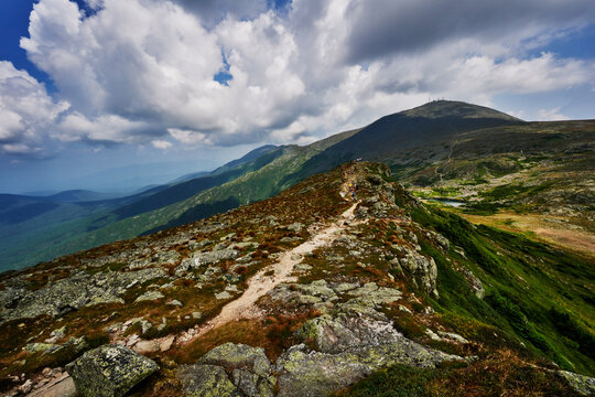 View from Mount Monroe, White Mountains, New Hampshire 